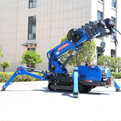 Span 16.8m TOROS Tracked Spider Crane cho kỹ thuật không gian hẹp