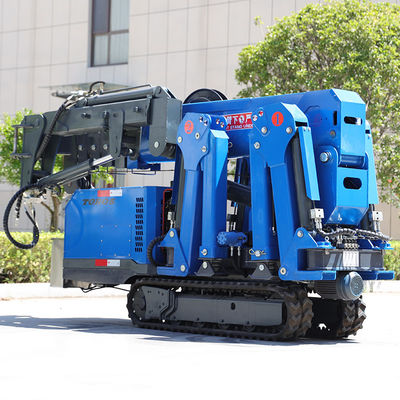Thương mại Blue Small Crawler Spider Crane 8000KG Hoạt động dễ dàng