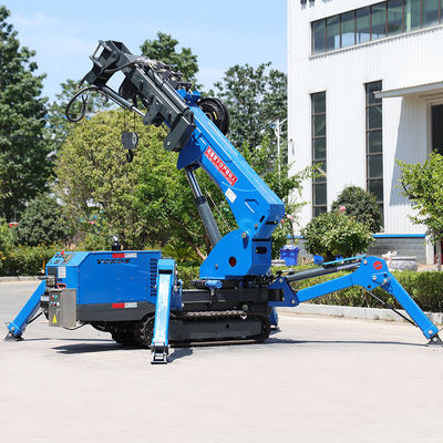 16.8m Không gian hẹp Nhện Thiết bị nặng Thời gian sử dụng dài Dễ dàng vận hành