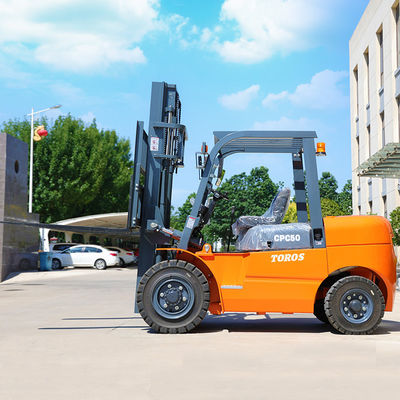 Xe nâng Diesel hạng nặng thủy lực tùy chỉnh Chiều dài 3-4 mét