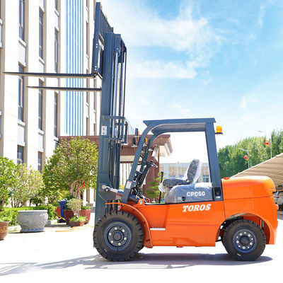 Lốp xe rắn mạnh mẽ Diesel công suất cao xe nâng công nghiệp lớp 3-6m nâng