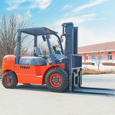 Nâng nặng 2-3 tấn xe nâng diesel 3-4 mét tổng chiều dài