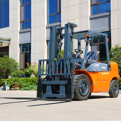 Nâng nặng 2-3 tấn xe nâng diesel 3-4 mét tổng chiều dài