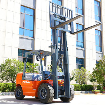 1-2 mét chiều dài 3000kg xe nâng diesel xử lý vật liệu cho kho