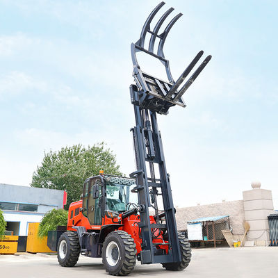 Xe nâng cột thẳng địa hình thô được chứng nhận EPA 4 tấn 5 tấn Độ bền cao