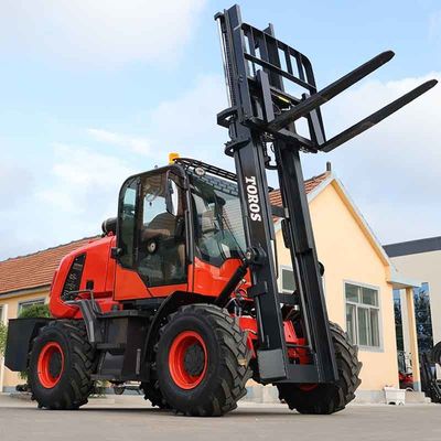 3.5T đến 5T địa hình gồ ghề counterbalance forklift đa chức năng