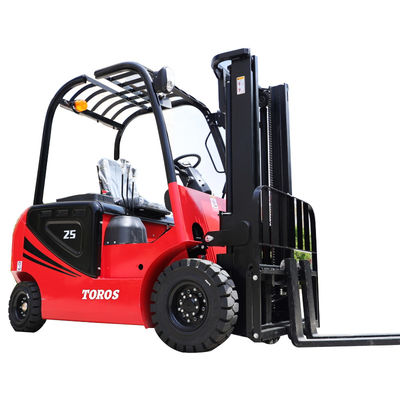100Ah-200Ah xe nâng điện sạc lại 3 tấn với lốp khí nén