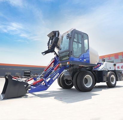 Xe trộn bê tông đa chức năng Công suất trống trộn 3-6m3