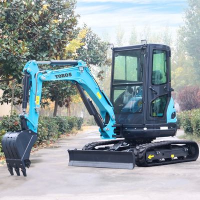 1Máy đào thủy lực 2 tấn nhỏ trong không gian hẹp