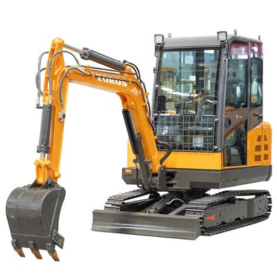Máy đào mini linh hoạt với chiều rộng đường ray 300mm và dung lượng 3,5 tấn