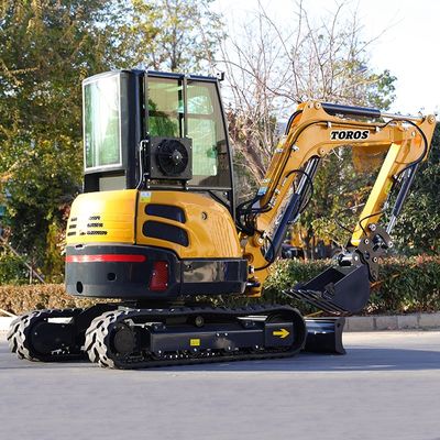 Máy đào mini 3,5 tấn Kubota Động cơ đào nhỏ CE EPA EURO5 Micro Digger Crawler Bagger
