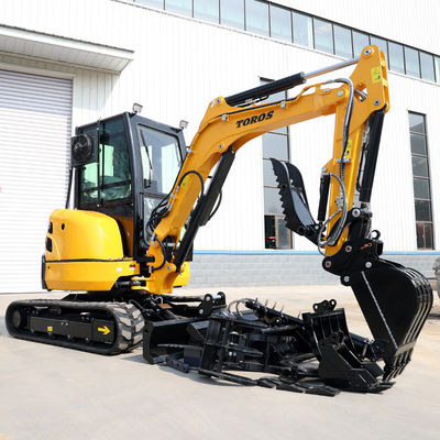 Máy đào mini 3,5 tấn Kubota Động cơ đào nhỏ CE EPA EURO5 Micro Digger Crawler Bagger