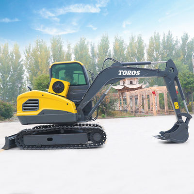 Max Dumping Height 3050mm Máy đào mini với tốc độ xoay đơn vị 8rpm