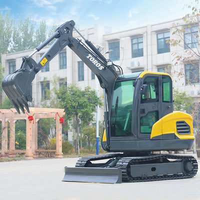 Max Dumping Height 3050mm Máy đào mini với tốc độ xoay đơn vị 8rpm