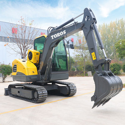 1800mm Wheelbase Miniature Digger với 1820mm Min Tail Swing Radius