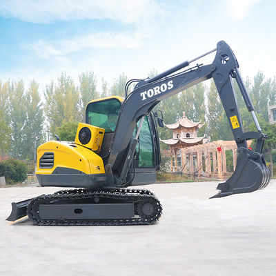 Max Dumping Height 3050mm Máy đào mini với tốc độ xoay đơn vị 8rpm