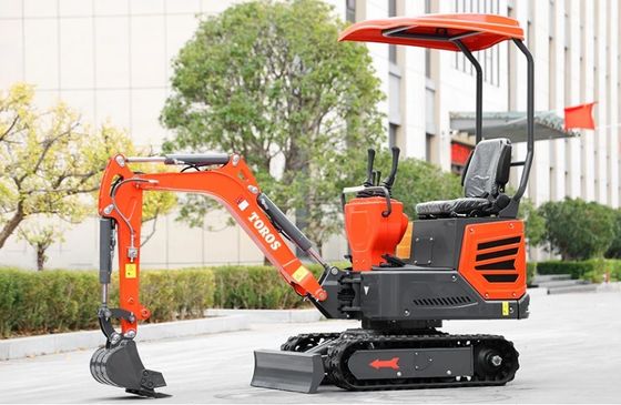 Máy xúc mini 1200kg trọng lượng vận hành, động cơ Kubota