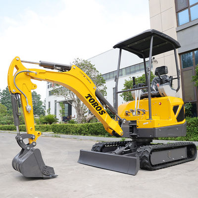 Mini Crawler Excavator để bán, 2Ton 3.5Ton Track Machine với thùng củng cố