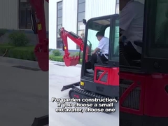 19KW Toros Mini Excavator Hydraulic 1.5 Ton Mini Digger Sử dụng tại nhà