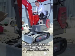 1200kg Cabin khép kín Diesel nhỏ gọn Mini Digger 30 ° Max Gradeability