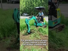 19KW Toros Mini Excavator Hydraulic 1.5 Ton Mini Digger Sử dụng tại nhà